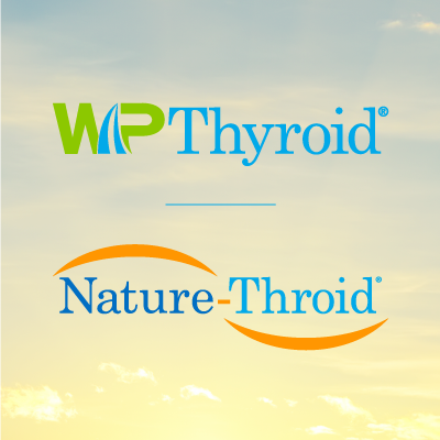 Text of WP Thyroid and Nature Throid Logo